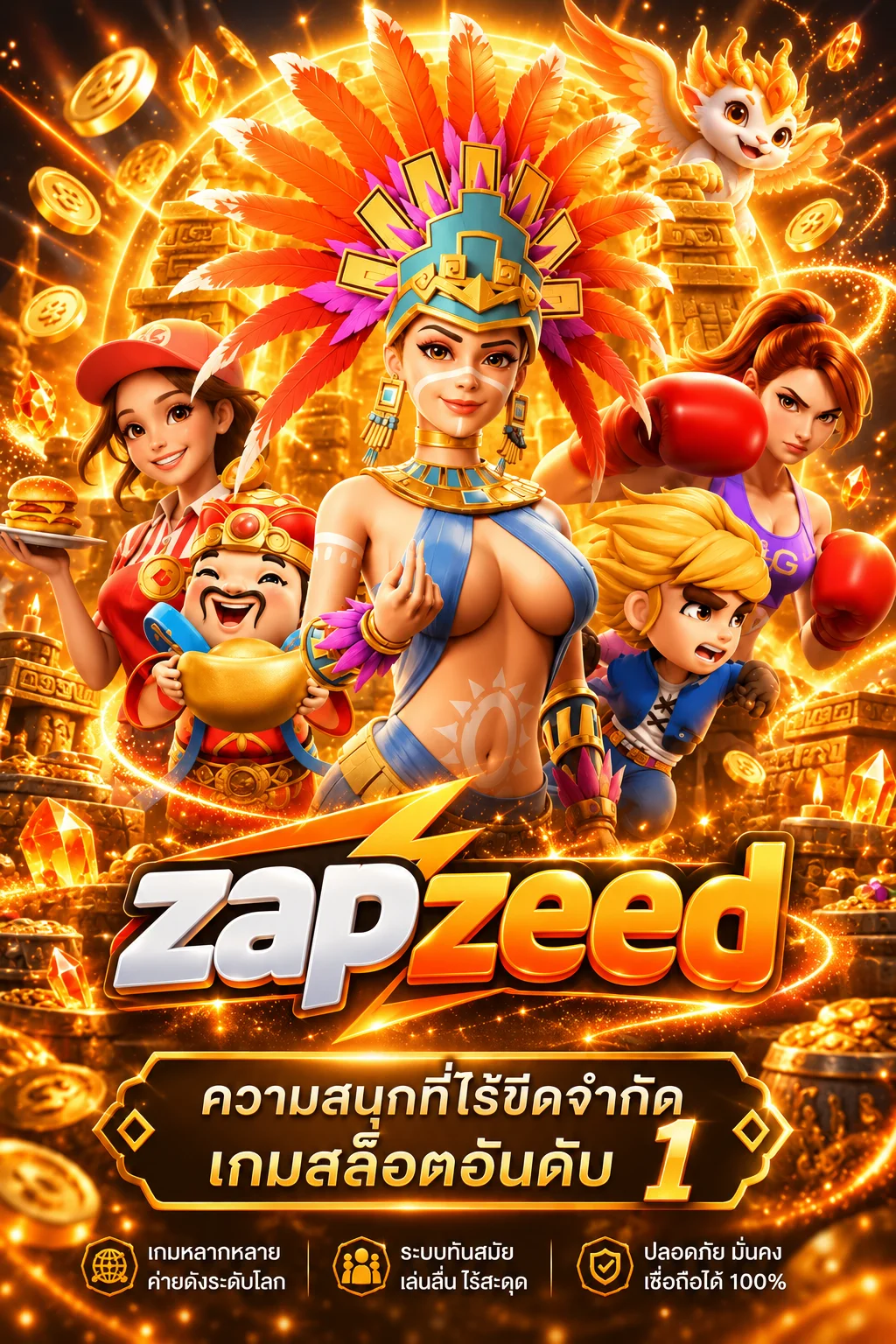 การ์ดเกม PG Soft สำหรับทดลองเล่นบน zapzeed