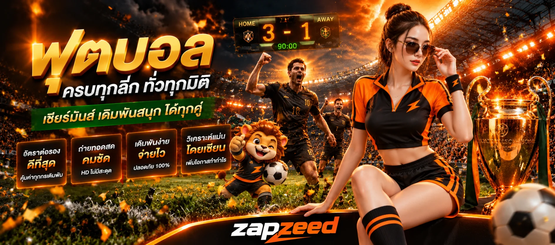 หน้ากีฬา zapzeed กับฟุตบอลและผลการแข่งขัน